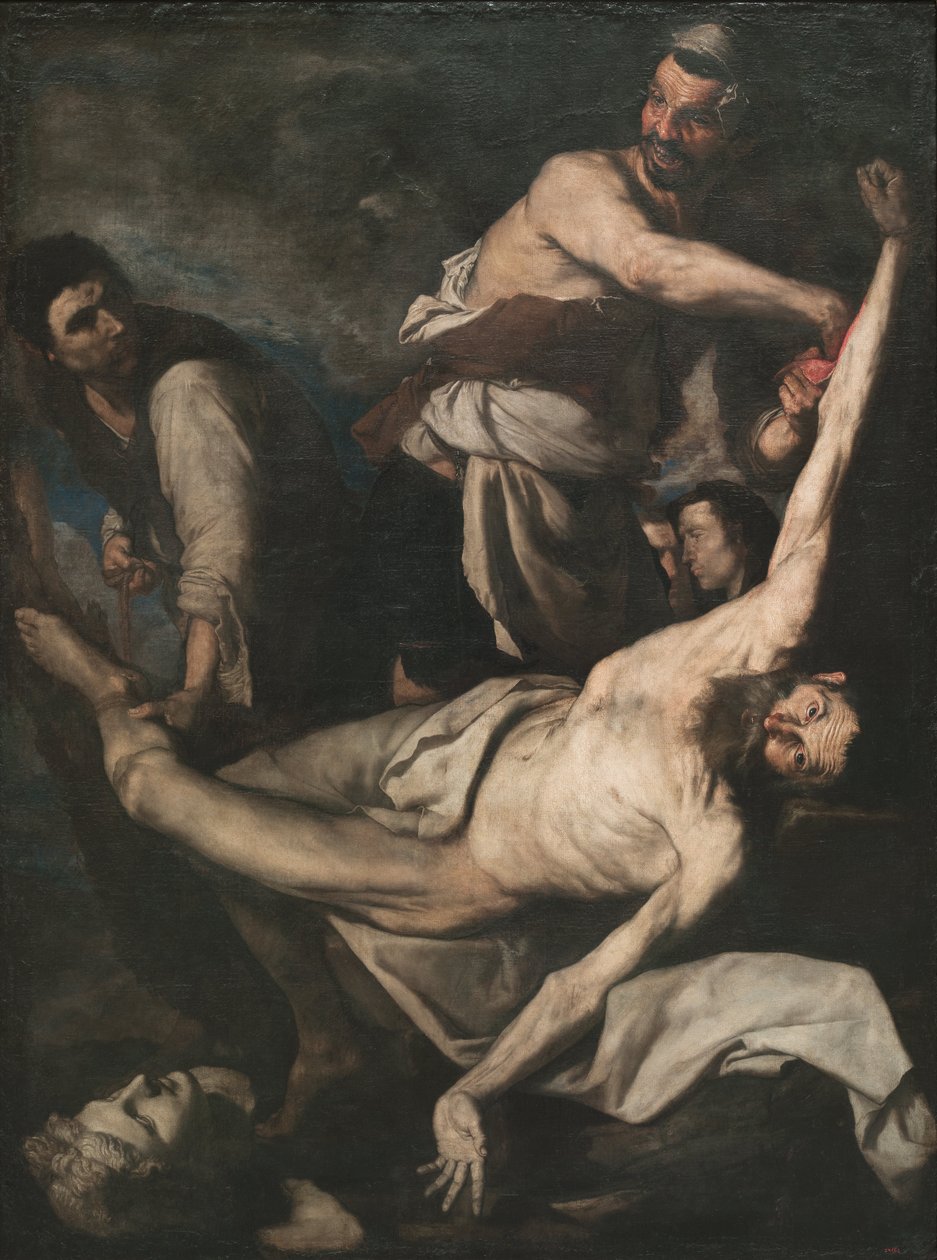 Martirio di San Bartolomeo da Jusepe de Ribera