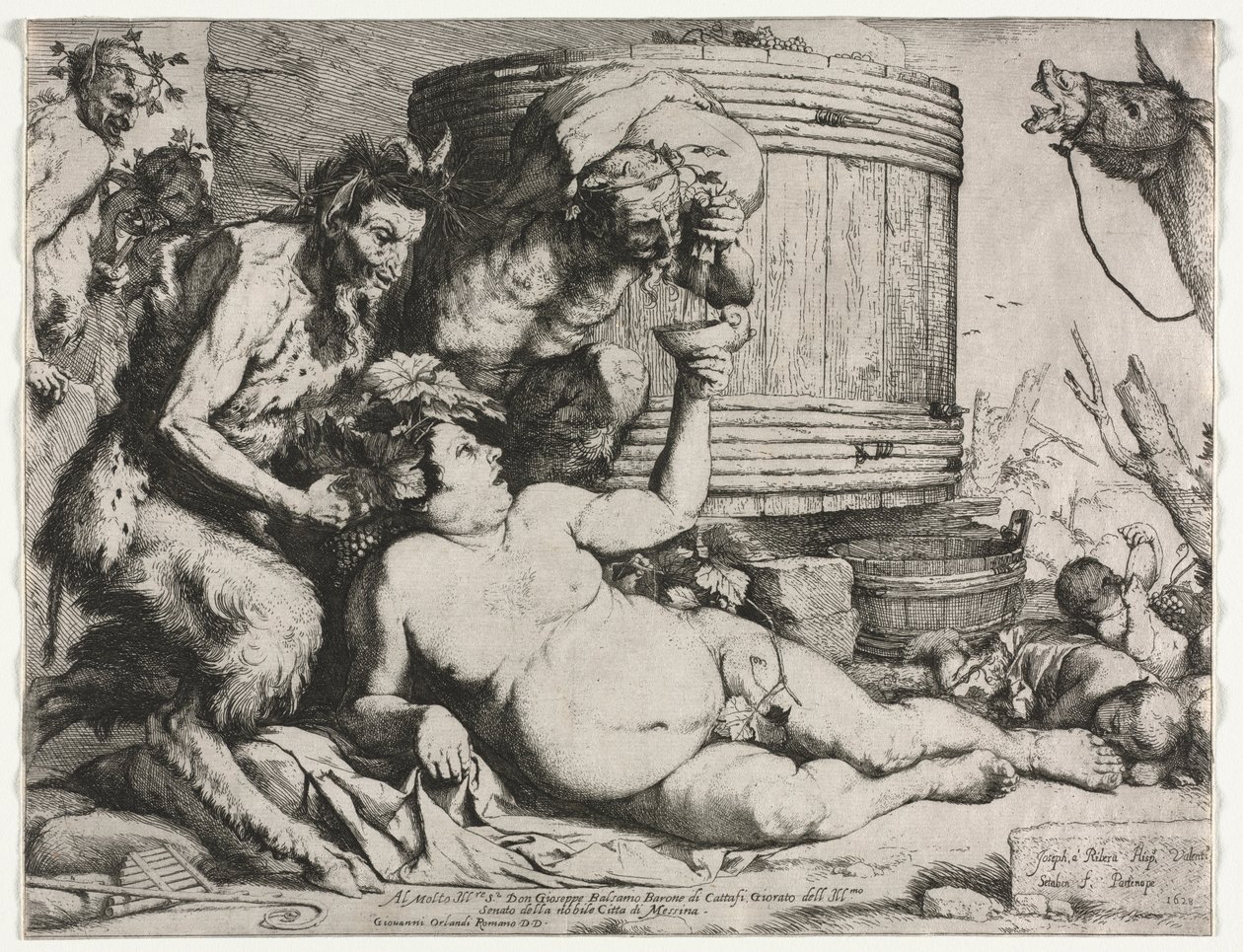Sileno, 1628 da Jusepe de Ribera