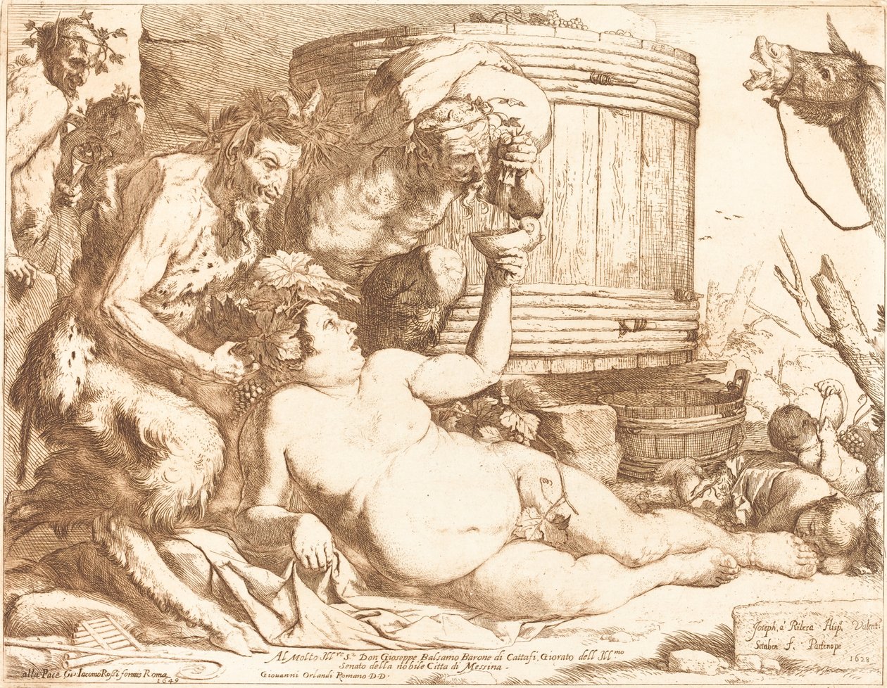 Il Sileno ubriaco da Jusepe de Ribera