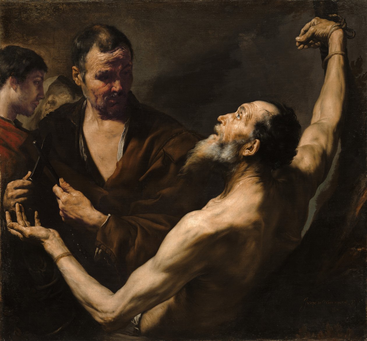 Il Martirio di San Bartolomeo da Jusepe de Ribera