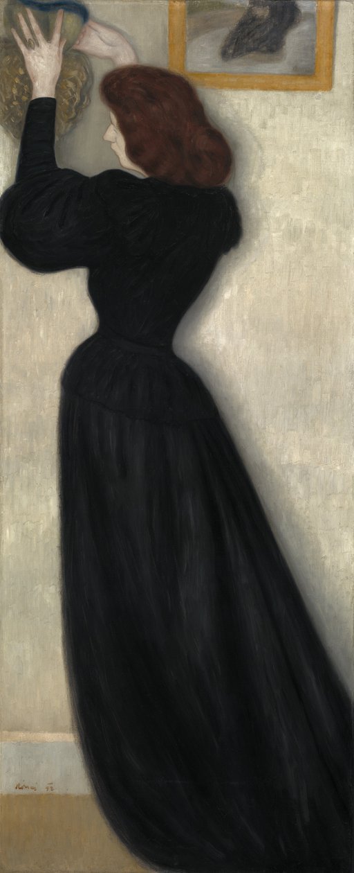 Donna snella con vaso, 1894 da József Rippl Rónai