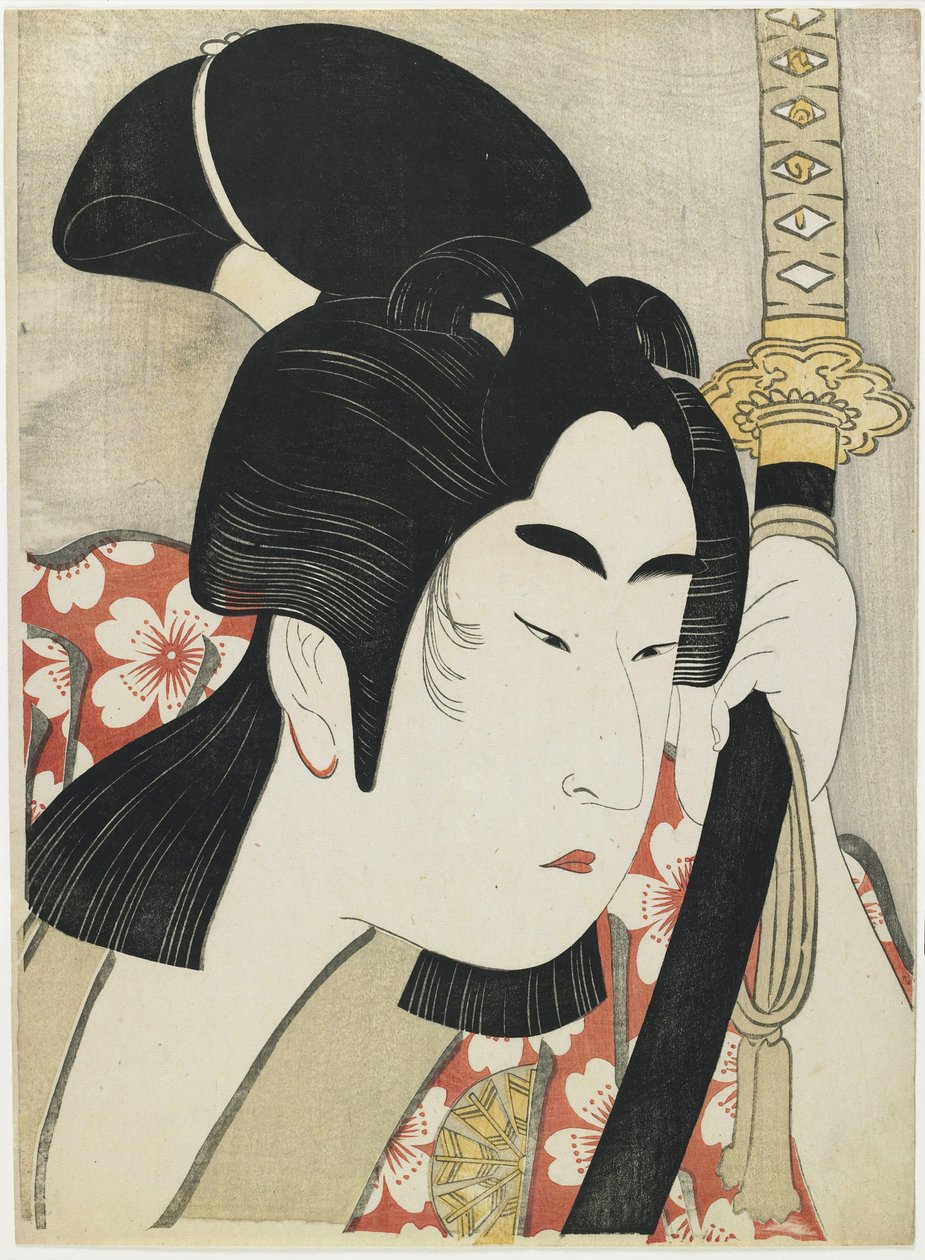Attore Nakamura Noshio II come Sakuramaru da Kabukido Enkyo