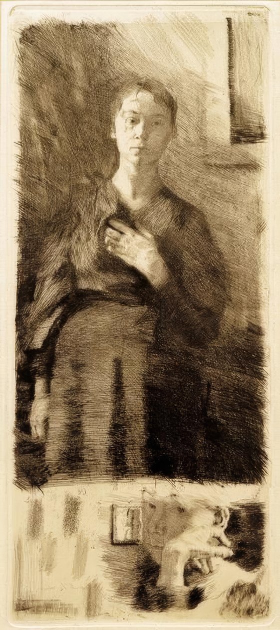 Due autoritratti da Käthe Kollwitz