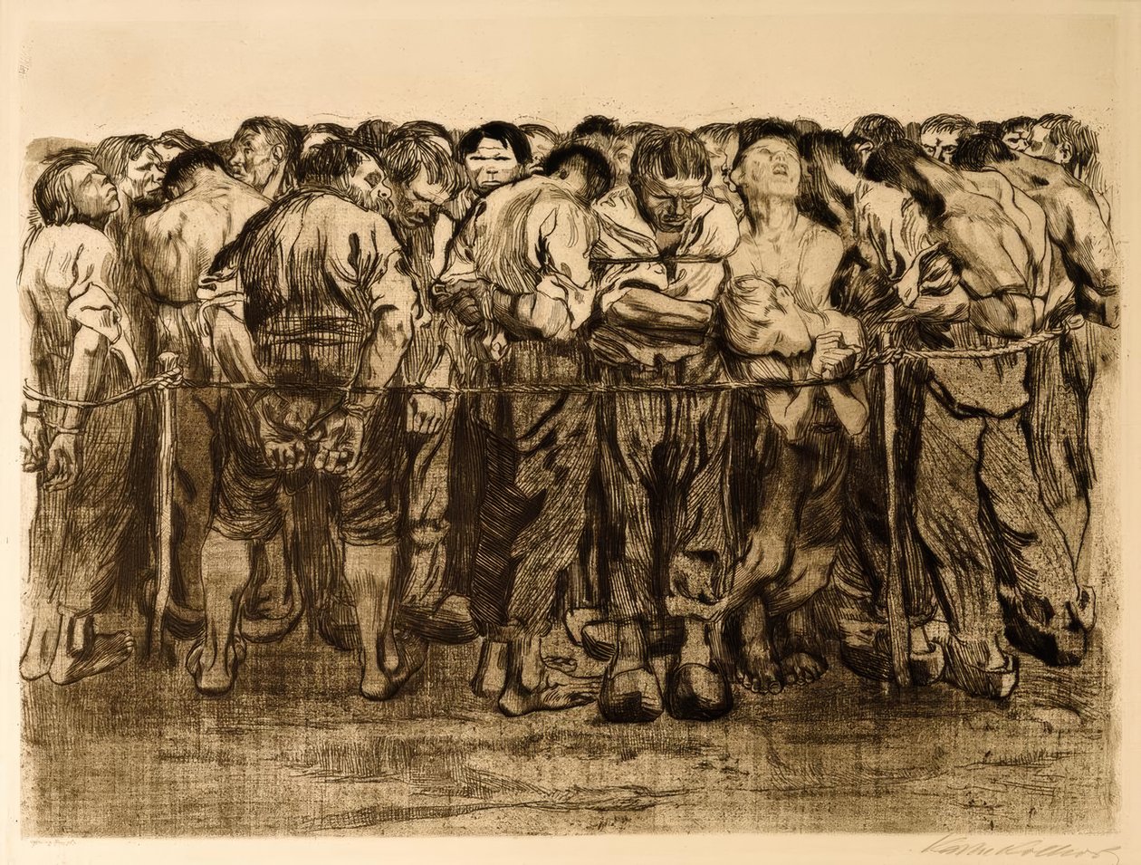 I prigionieri da Käthe Kollwitz