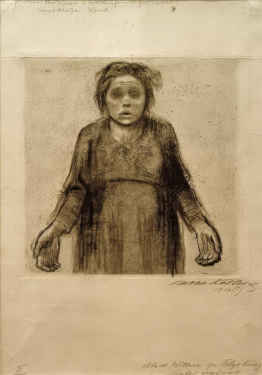 La vedova da Käthe Kollwitz