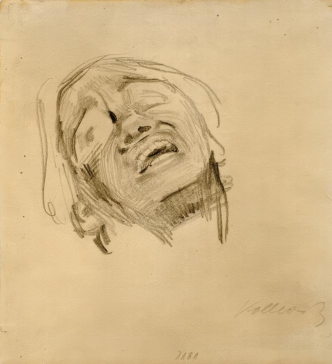 Testa di donna da Käthe Kollwitz