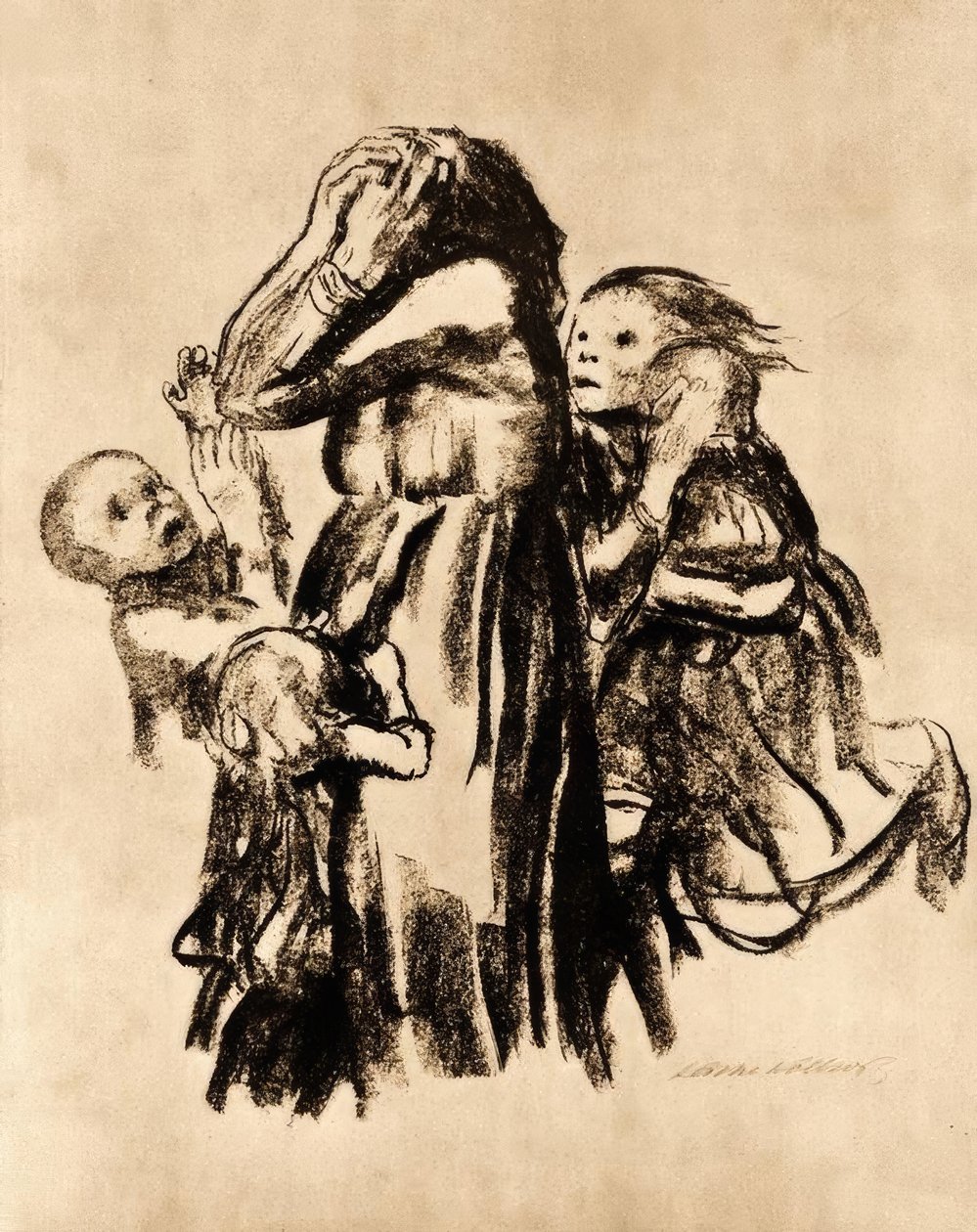 Caduto da Käthe Kollwitz