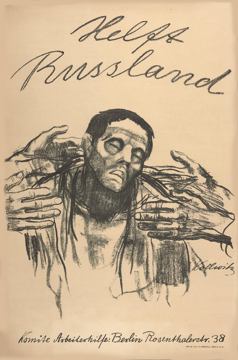 Aiuta la Russia da Käthe Kollwitz