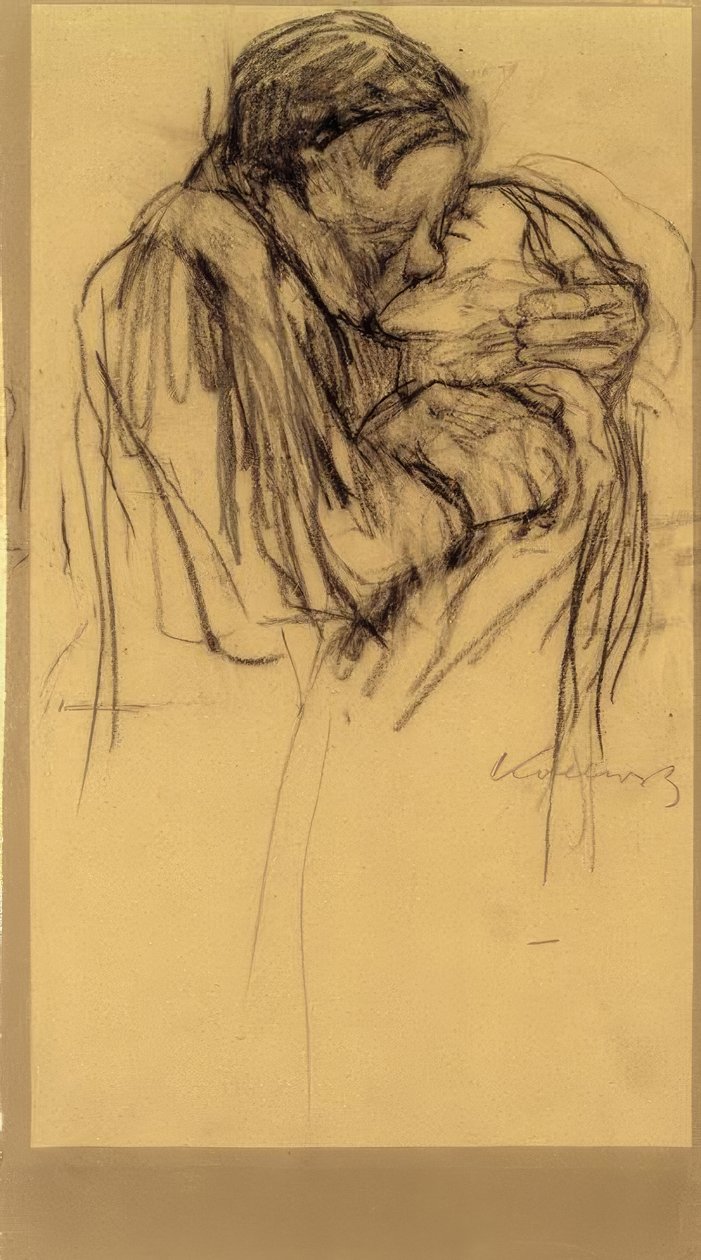 Il bacio da Käthe Kollwitz
