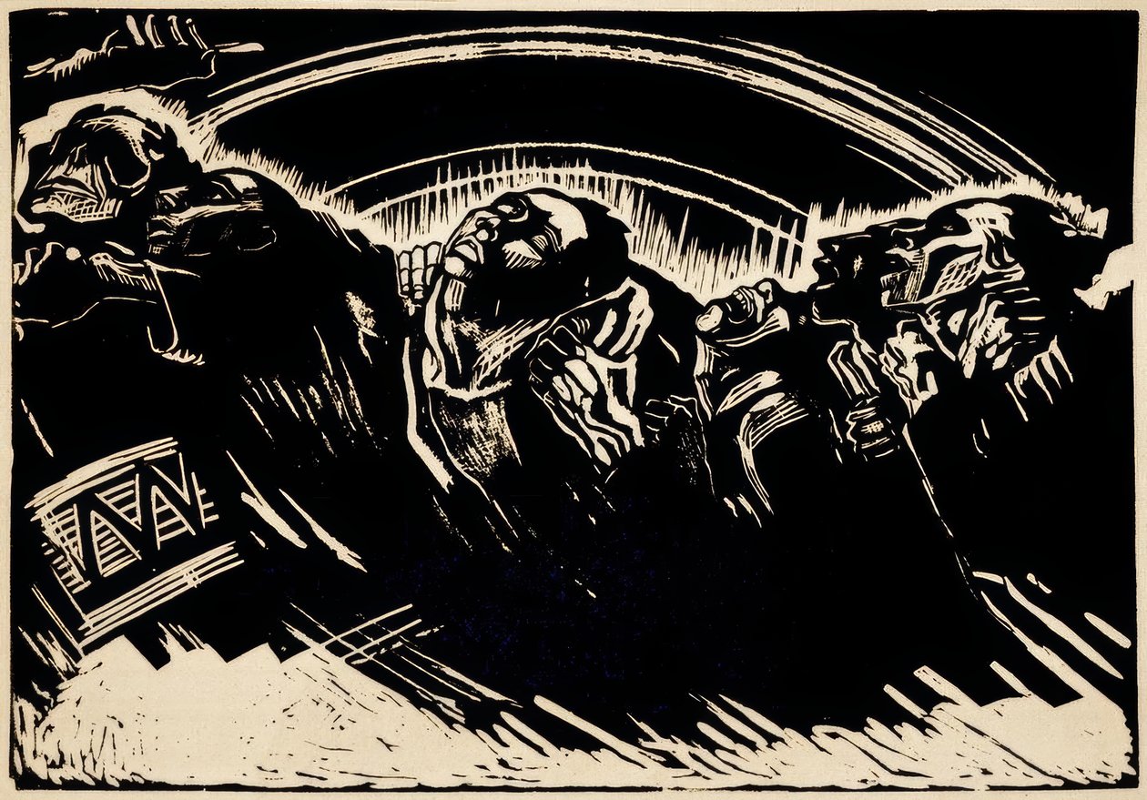 K.Kollwitz, I volontari da Käthe Kollwitz