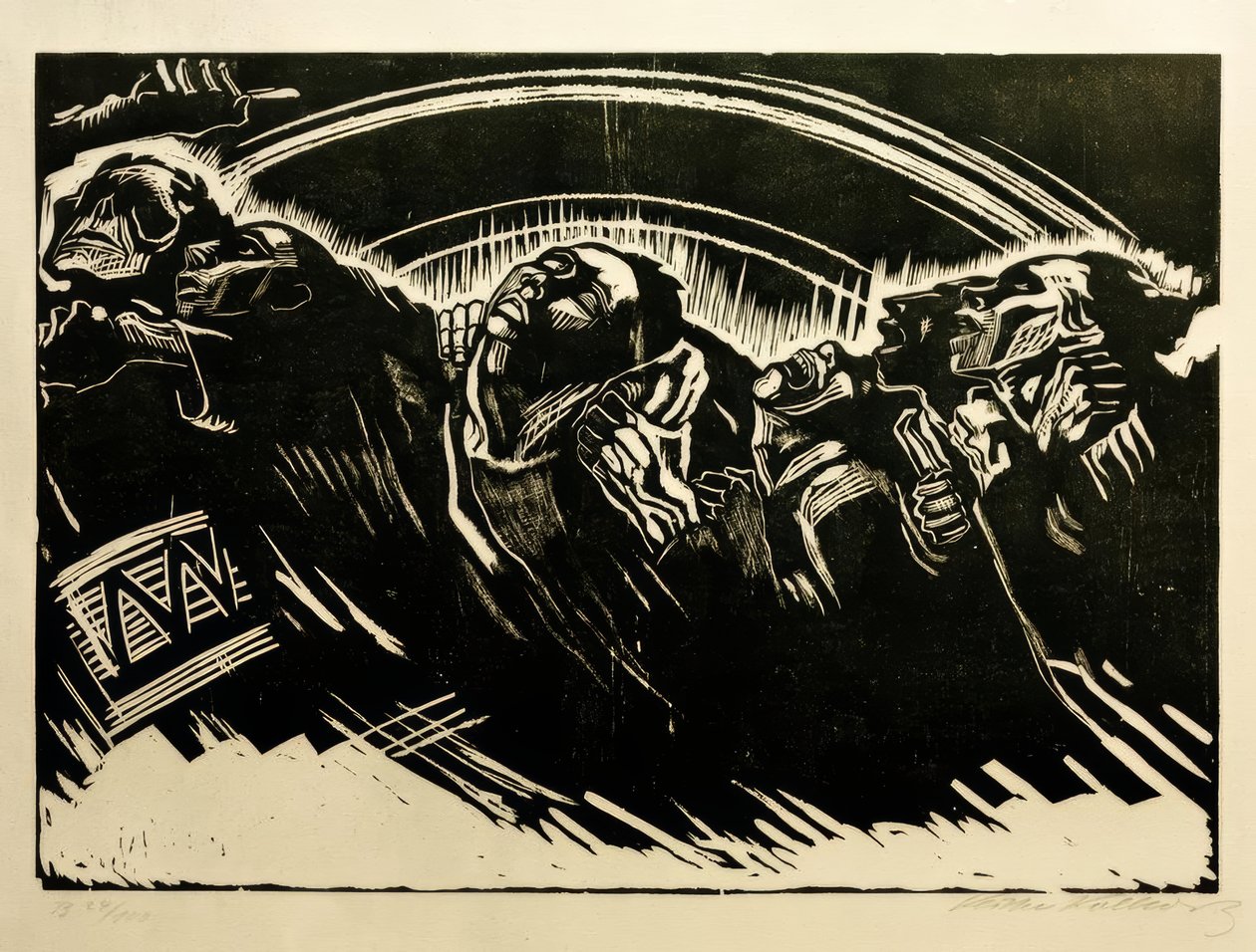 I volontari da Käthe Kollwitz