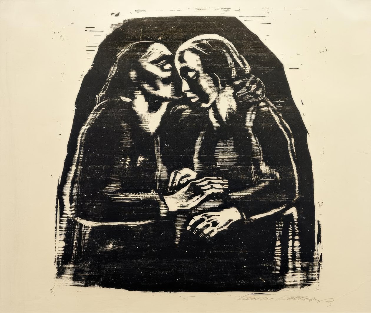 Maria ed Elisabetta III da Käthe Kollwitz