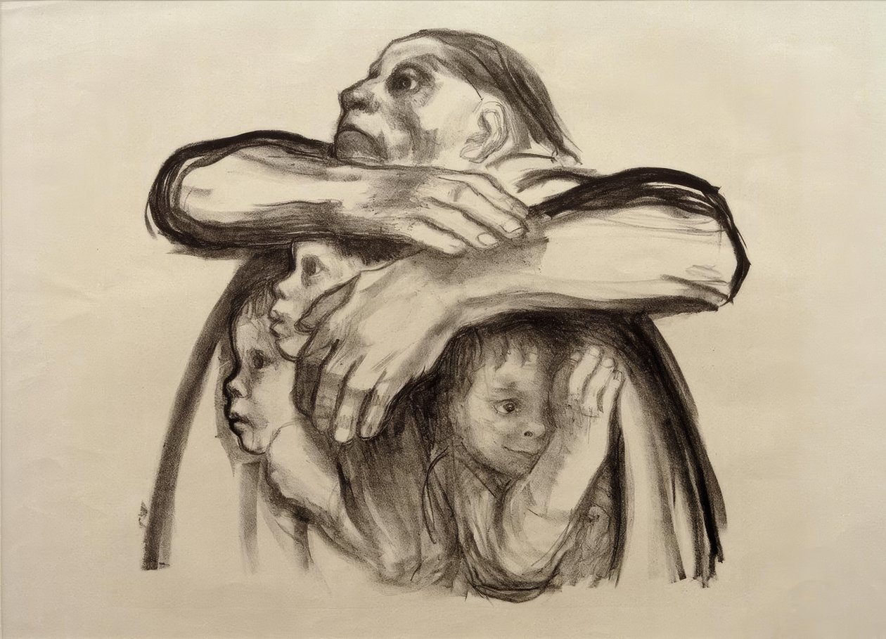 I frutti della semina non devono essere macinati da Käthe Kollwitz