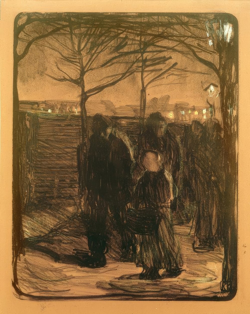 Periferia / 1901 da Käthe Kollwitz