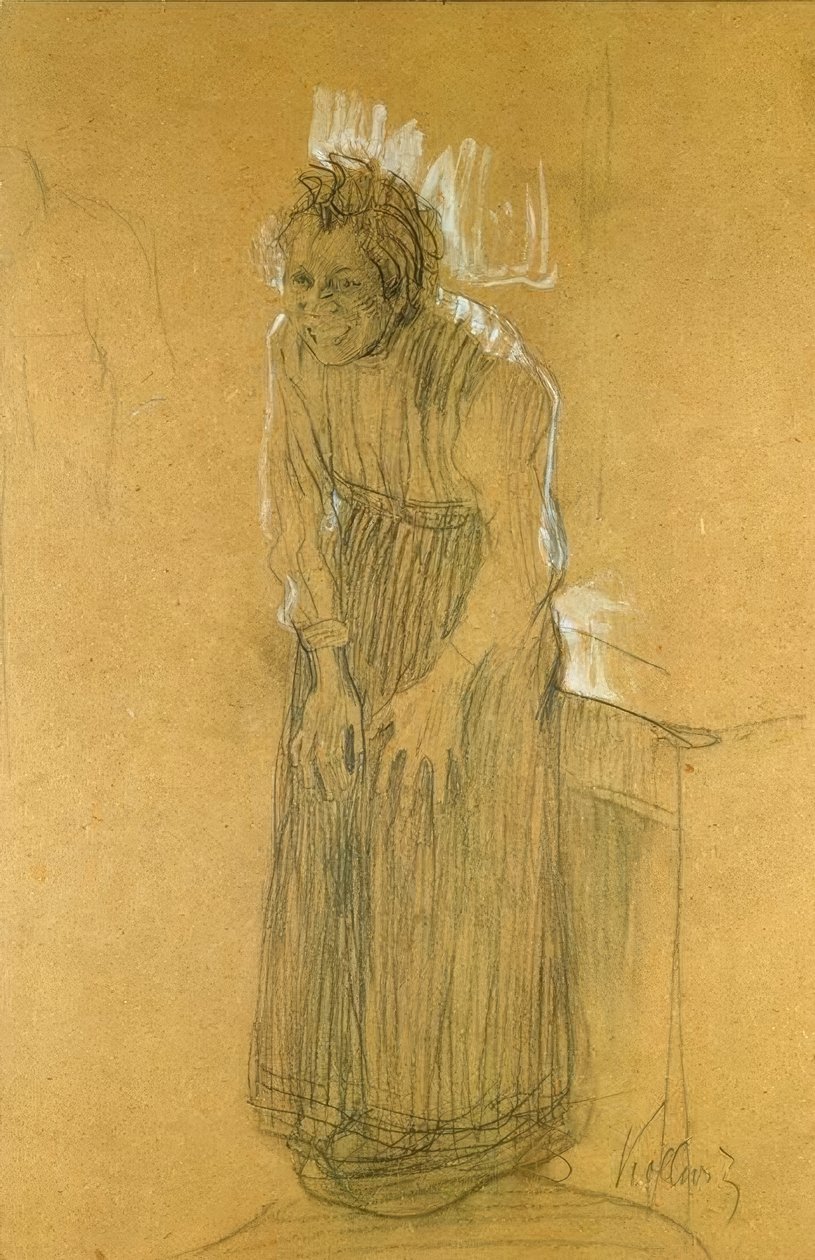 Donna che ride da Käthe Kollwitz