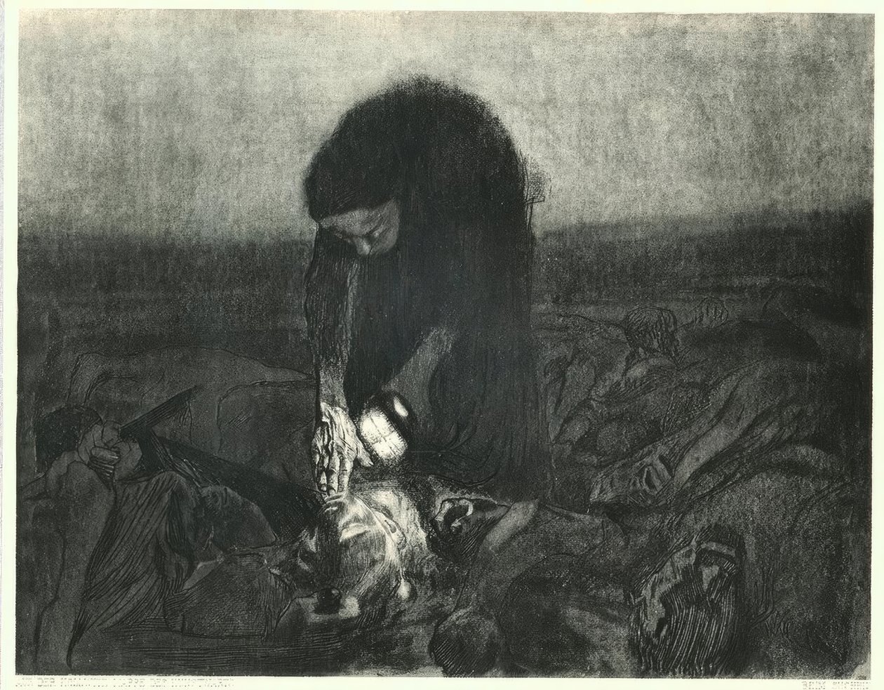 Campo di battaglia da Käthe Kollwitz