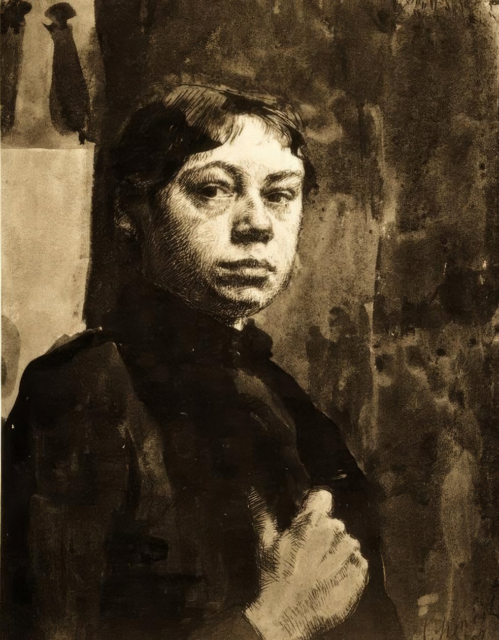 Autoritratto da Käthe Kollwitz