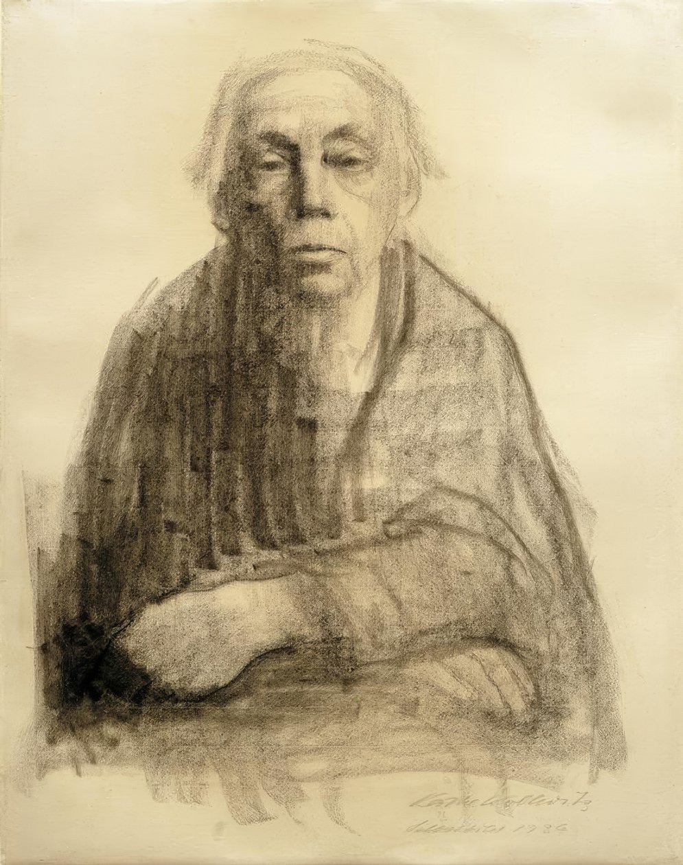 Autoritratto da Käthe Kollwitz