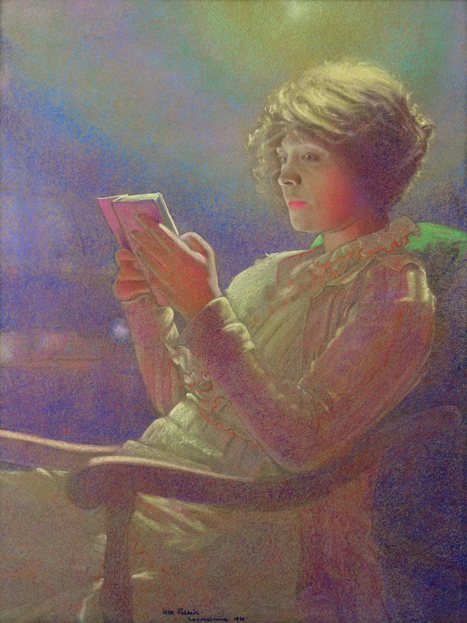 Donna che Legge, 1921 da Kamir Kaufman