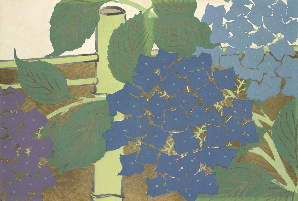 Ajisai, da Momoyo-gusa da Kamisaka Sekka