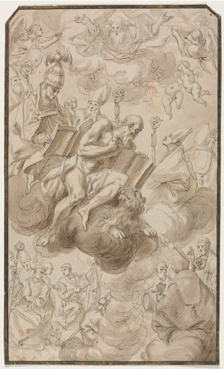 Ascensione di San Girolamo da Karel Škréta
