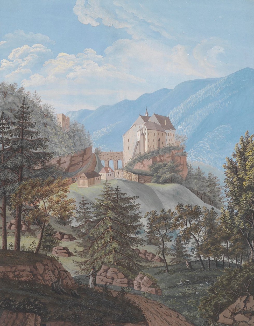 Il castello di Altperstein in Alta Austria da Karl Benedict