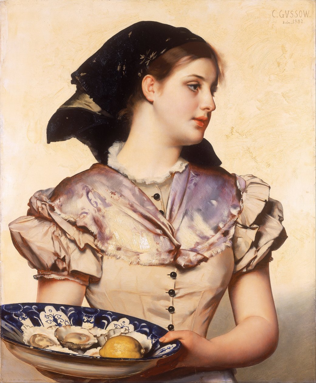 La ragazza delle ostriche da Karl Gussow