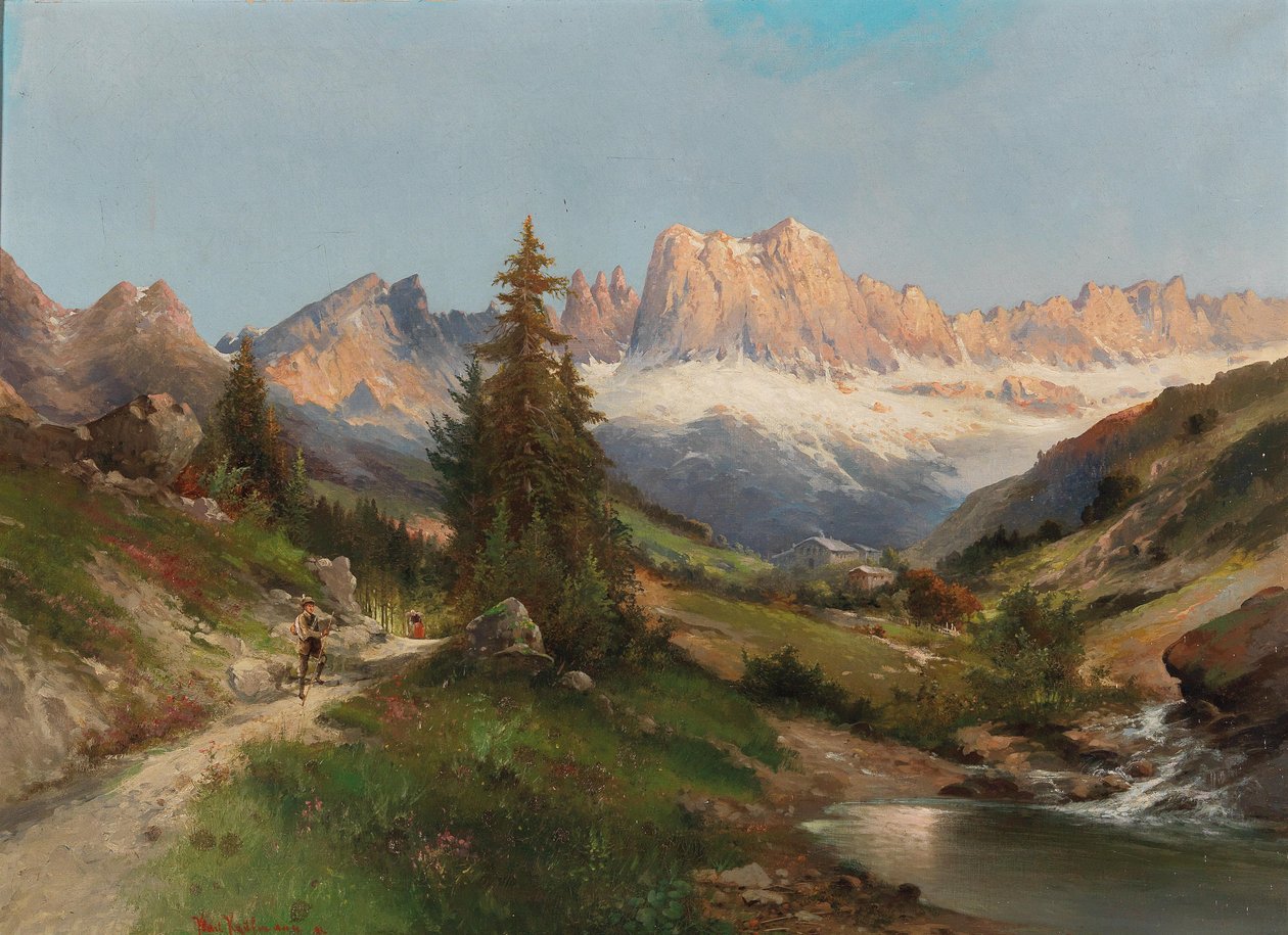 Nelle Dolomiti da Karl Kaufmann