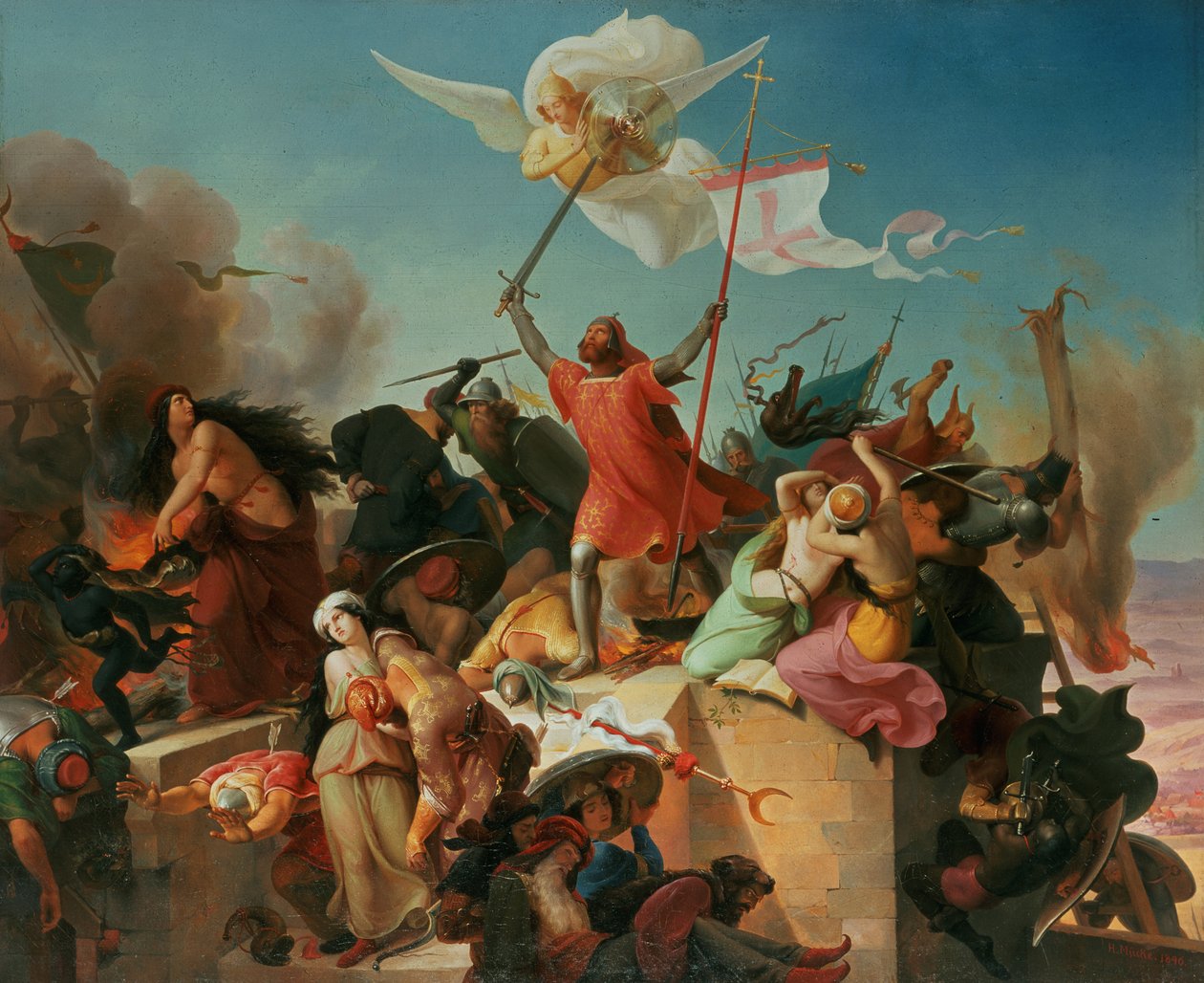 Goffredo di Buglione, crociato francese da Karl Mucke