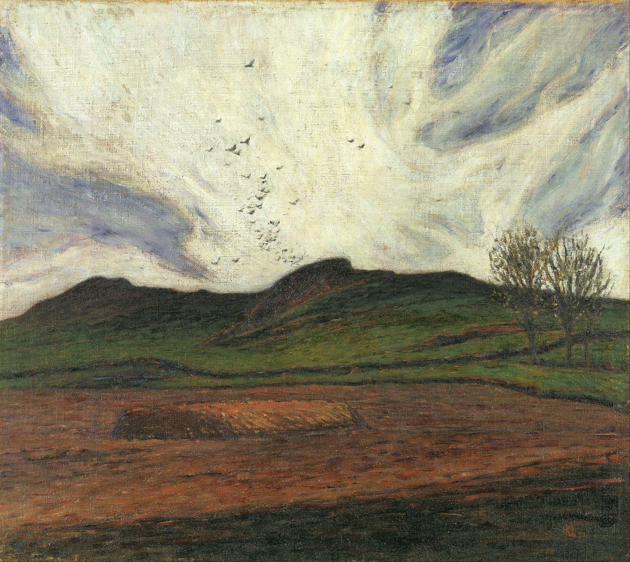 Nubi di tempesta da Karl Nordström