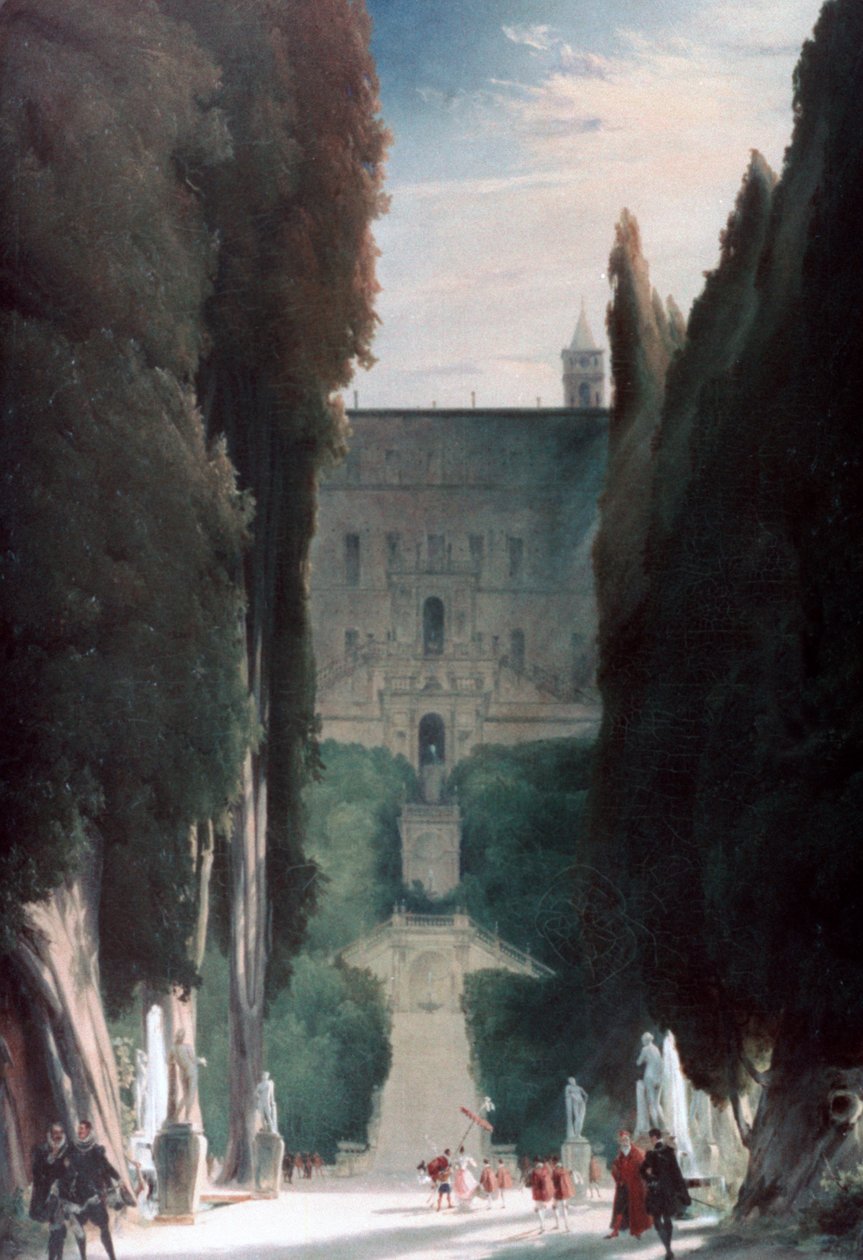 Il giardino della Villa d
