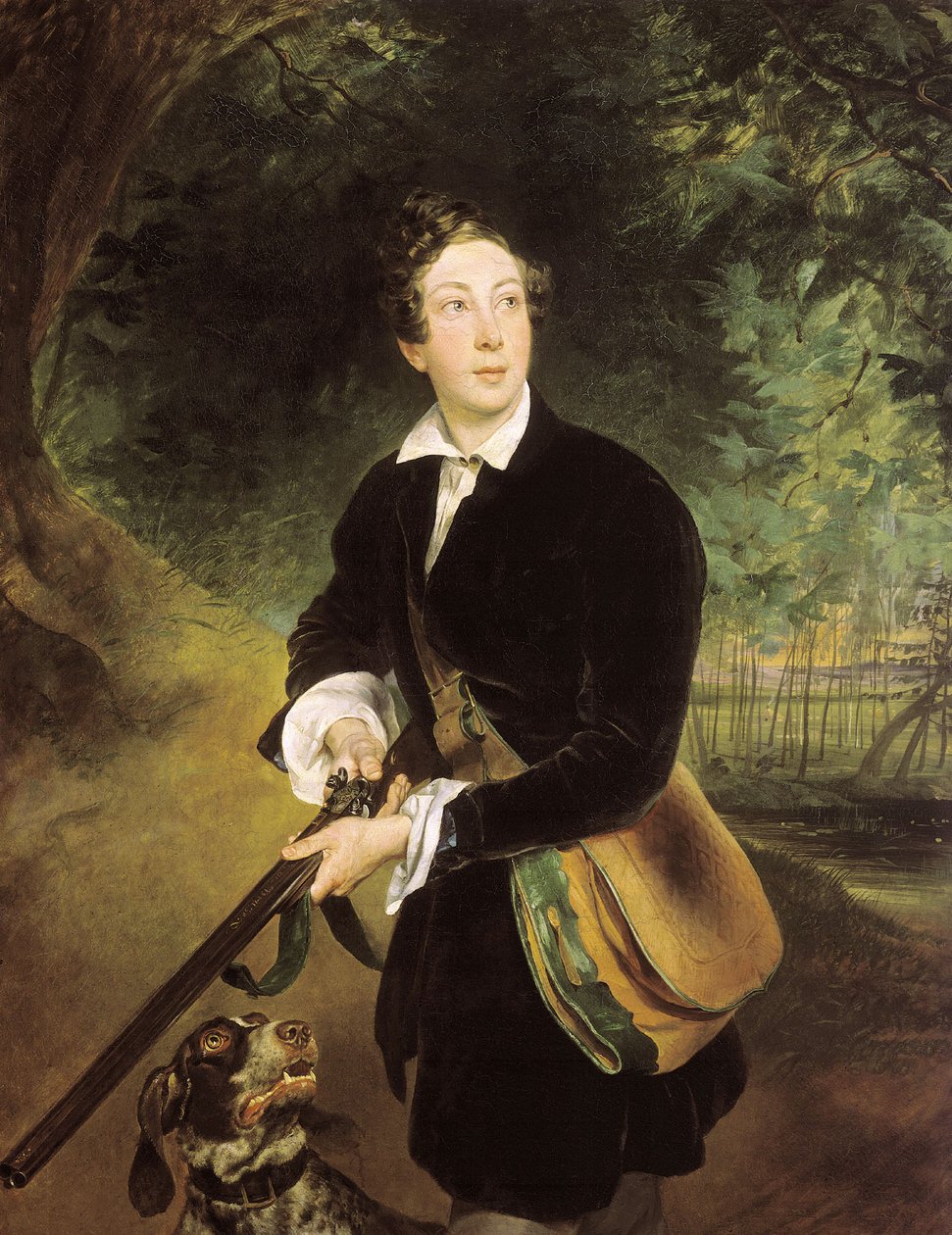 Ritratto di Aleksey Konstantinovich Tolstoy da Karl Bryullov