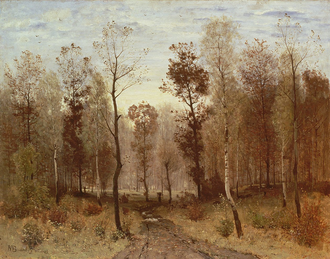 Giornata autunnale, 1875 da Karl Buchholz
