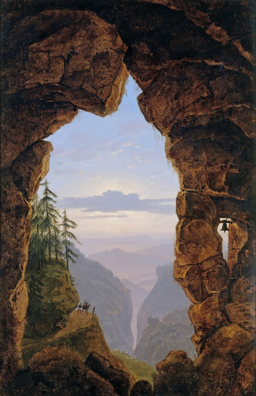 Porta nelle rocce, 1818 da Karl Friedrich Schinkel