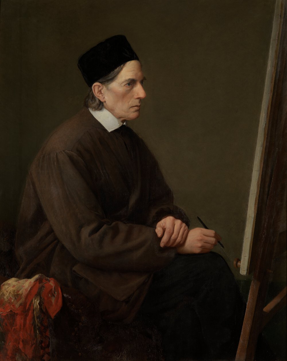Il pittore Johann Friedrich Overbeck da Karl Hoffmann