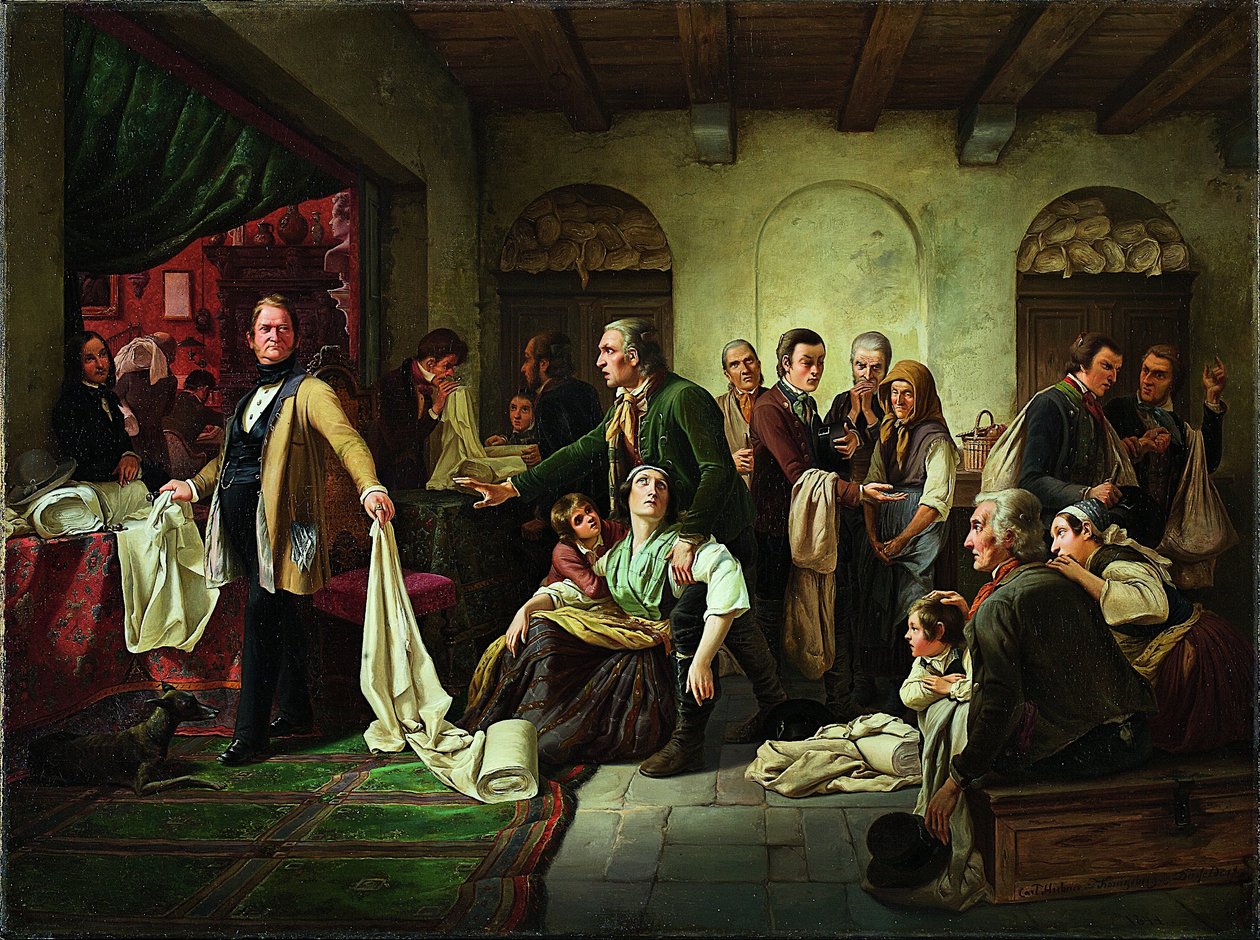 I tessitori della Slesia da Karl Hübner