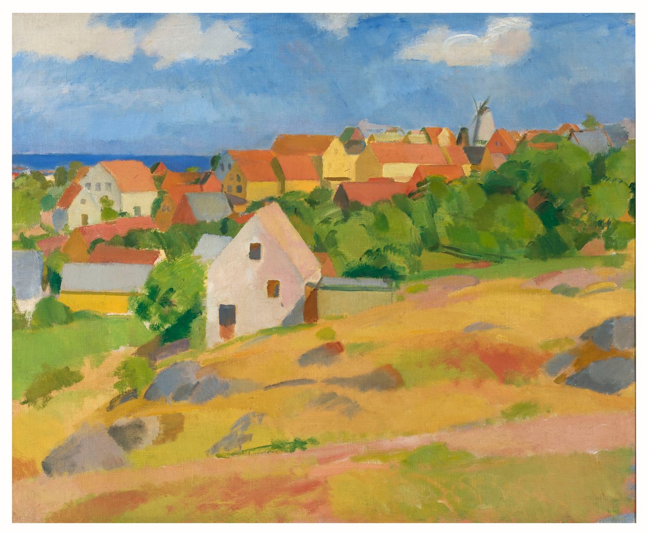 Vista su Gudhjem da Karl Isakson