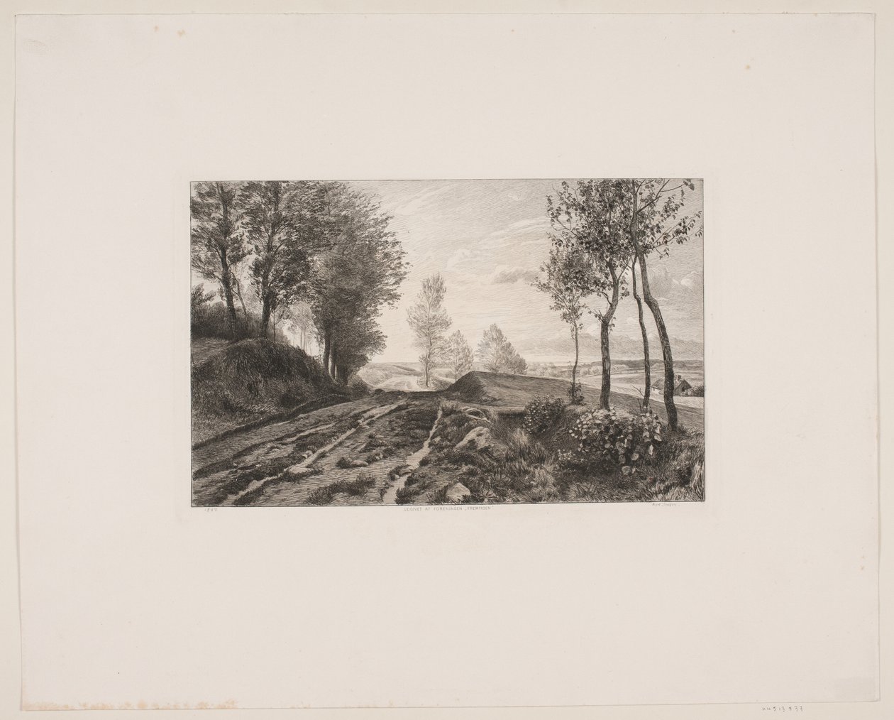 Paesaggio con strada da Karl Jensen