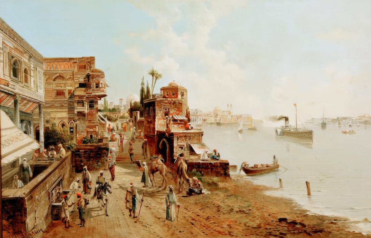 Nel porto di Istanbul da Karl Kaufmann