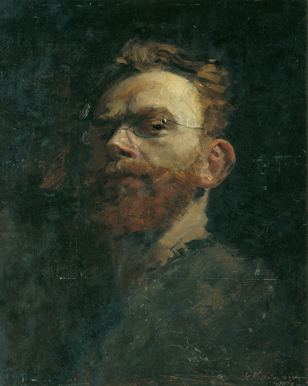 Autoritratto da Karl Köpping