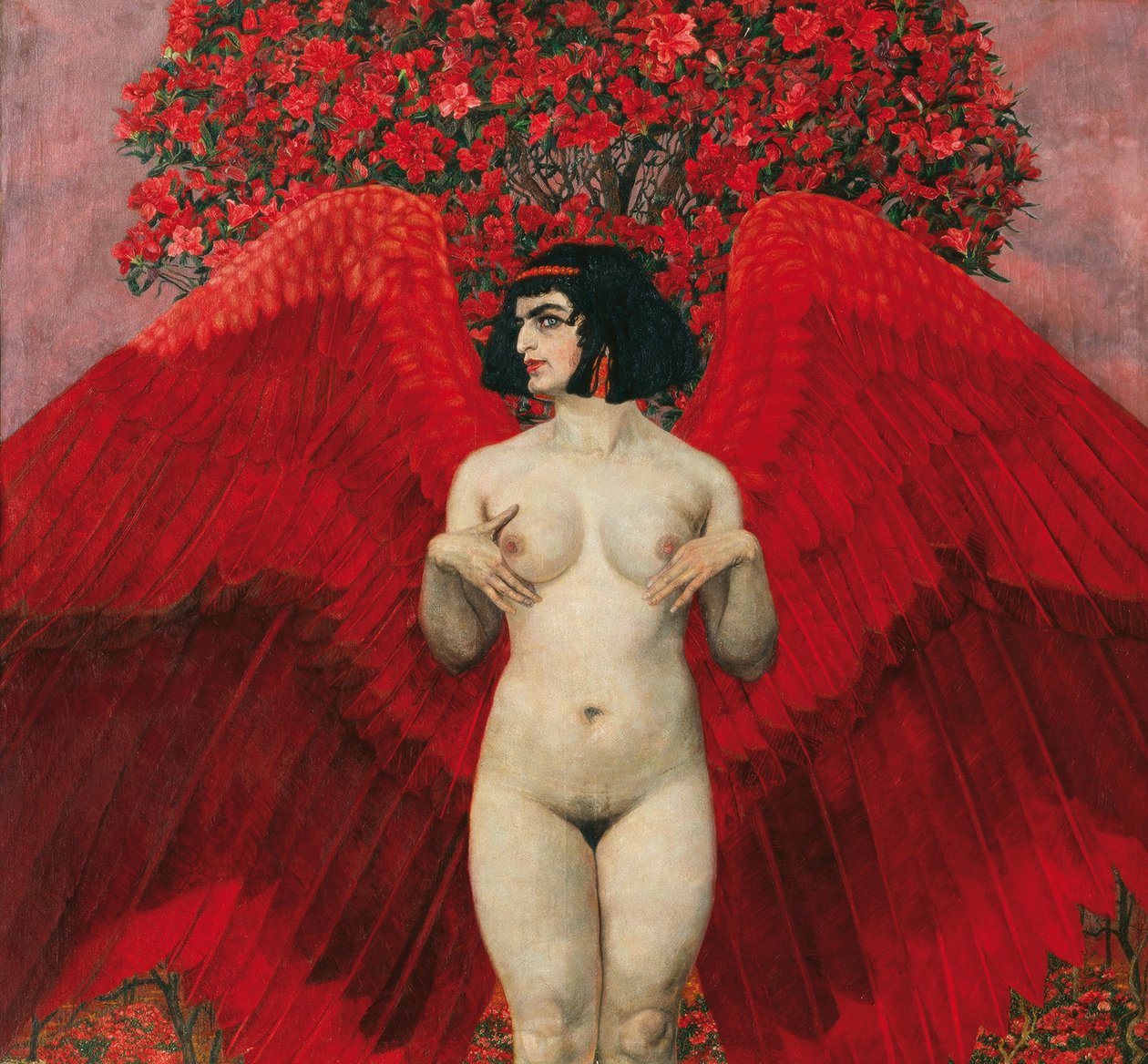 Angelo rosso, 1902 da Karl Mediz