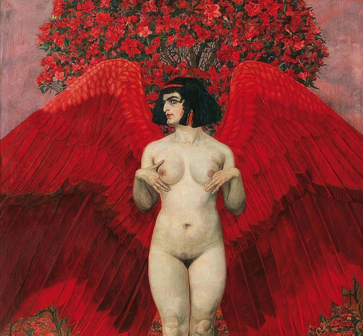 Angelo rosso, 1902 da Karl Mediz