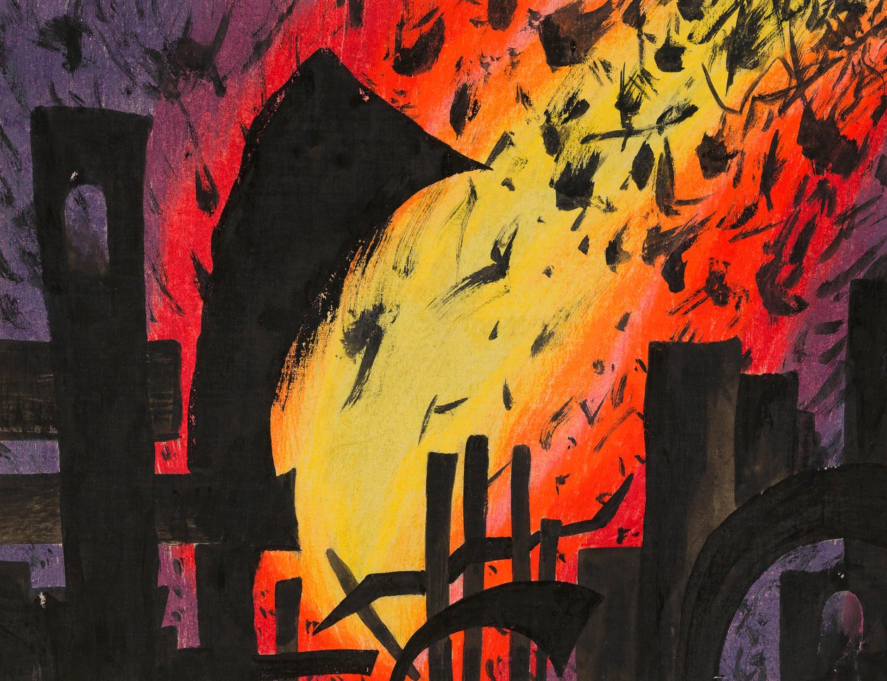 Catastrofe, c.1928 da Karl Wiener