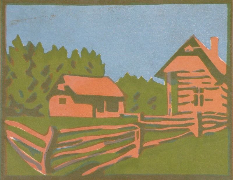 Fattoria a Izvora da Károly Ferenczy