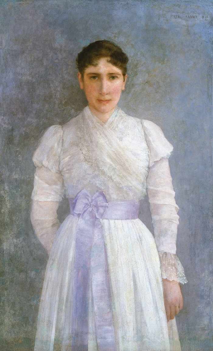 Signora Artur Bukovinszky da Károly Ferenczy