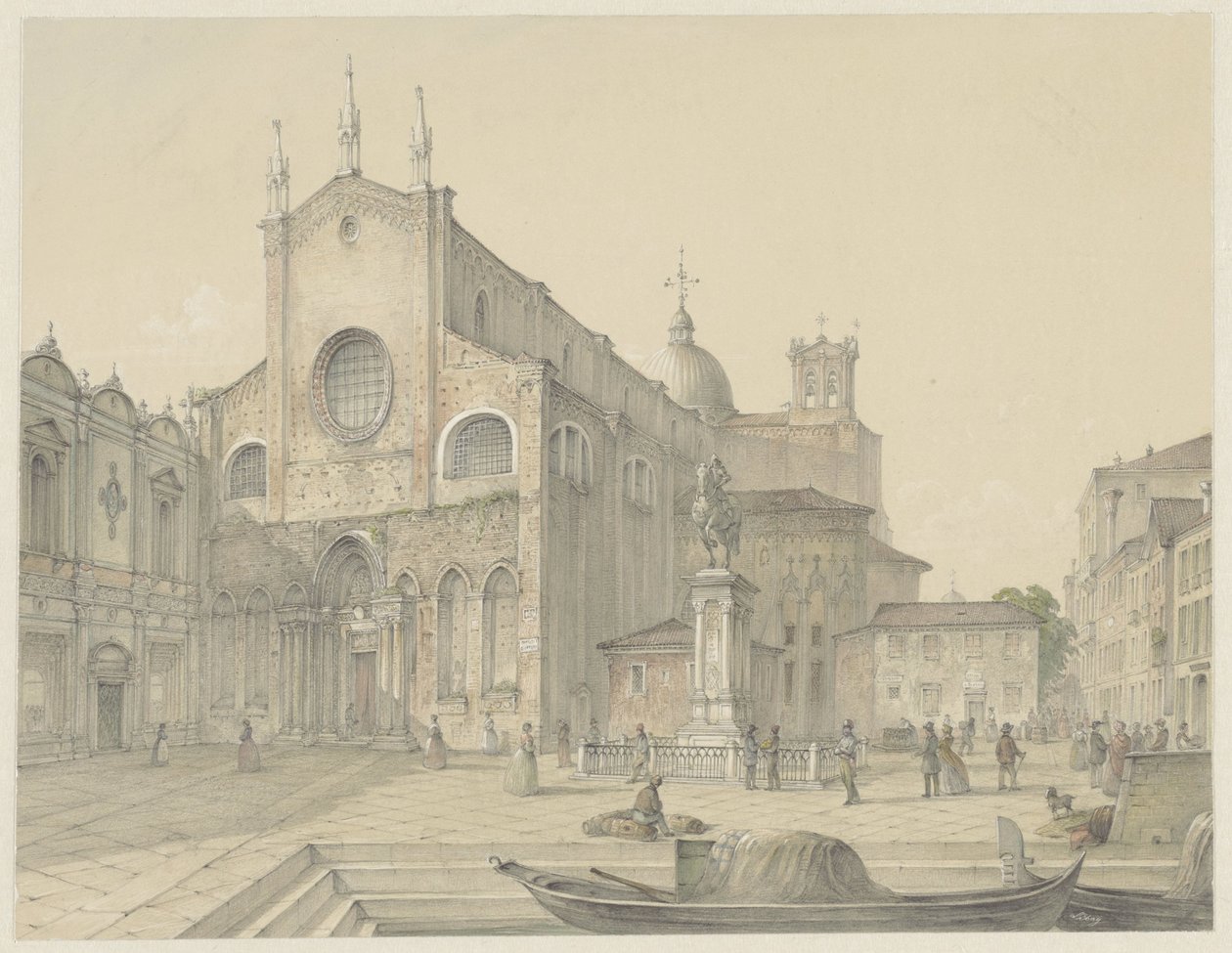 Venezia: S. Giovanni e Paolo da Karoly Lajos Libay