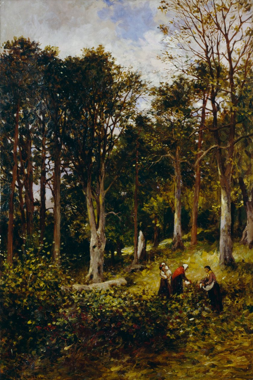 Paesaggio (Quattro figure in un bosco) da Kate S. Brodie
