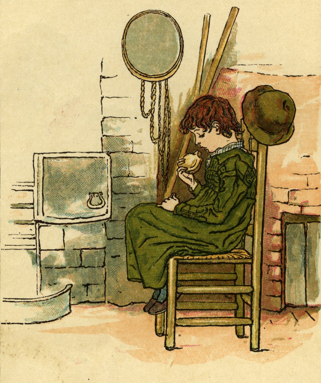 La filastrocca di Little Jack Horner da Kate Greenaway