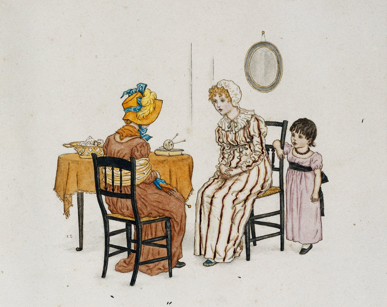 Il cappello da sciocco di Sophia da Kate Greenaway