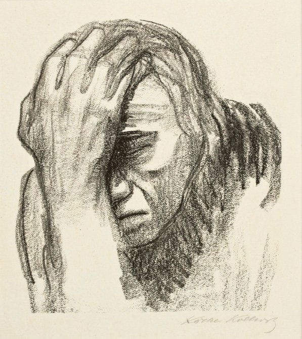 Donna pensierosa da Käthe Kollwitz